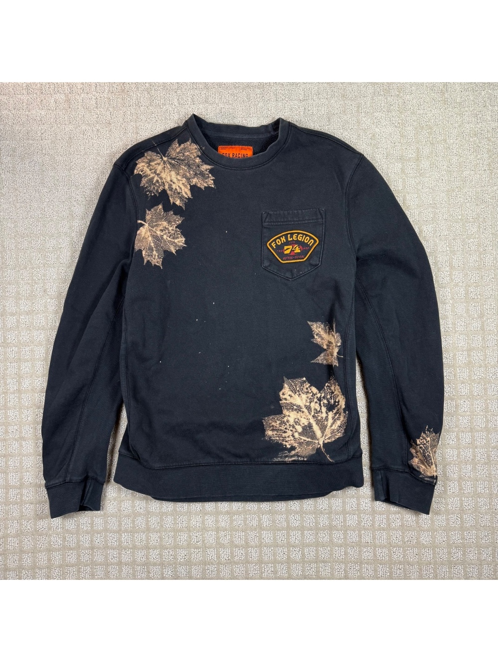 Fox Racing Fox Legion Crewneck Sweatshirt Medium Black